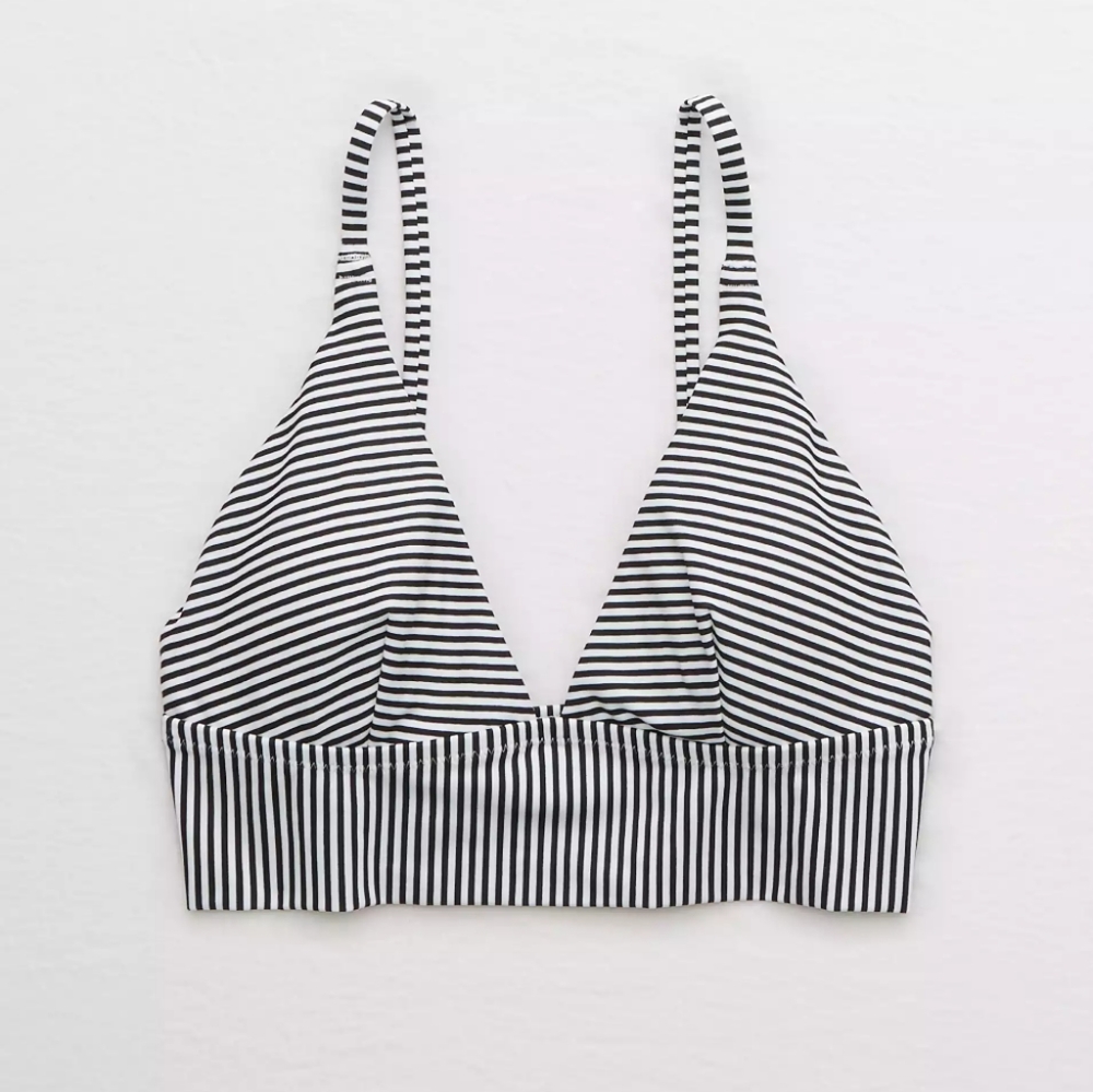 Aerie triangle swimsuit top